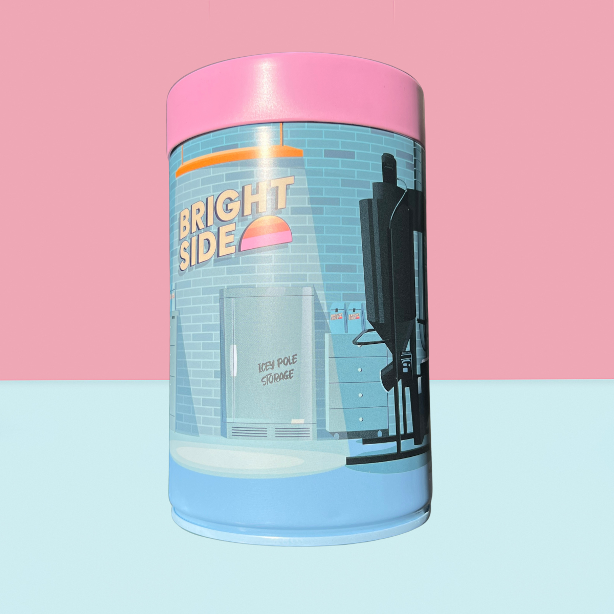 Brightside Coffee Refillable Tin