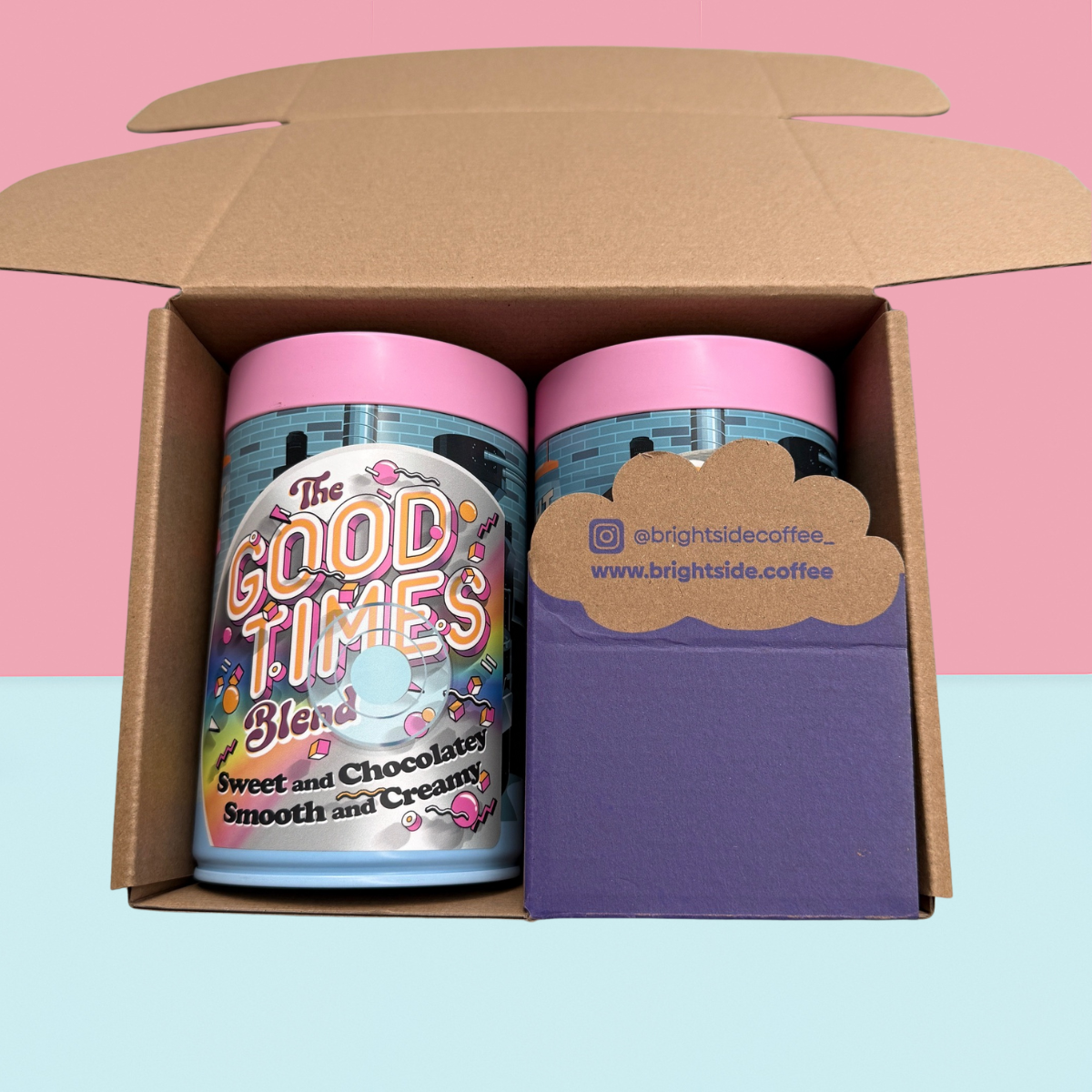Brightside Coffee Tin Twin Pack