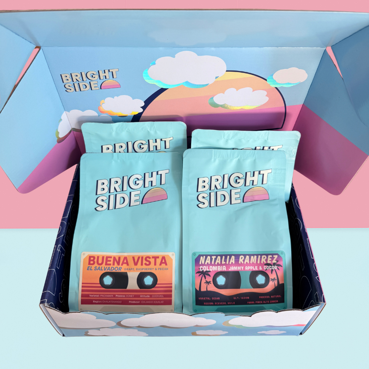 Single Origin Coffee Taster Bundle 4 x 250g