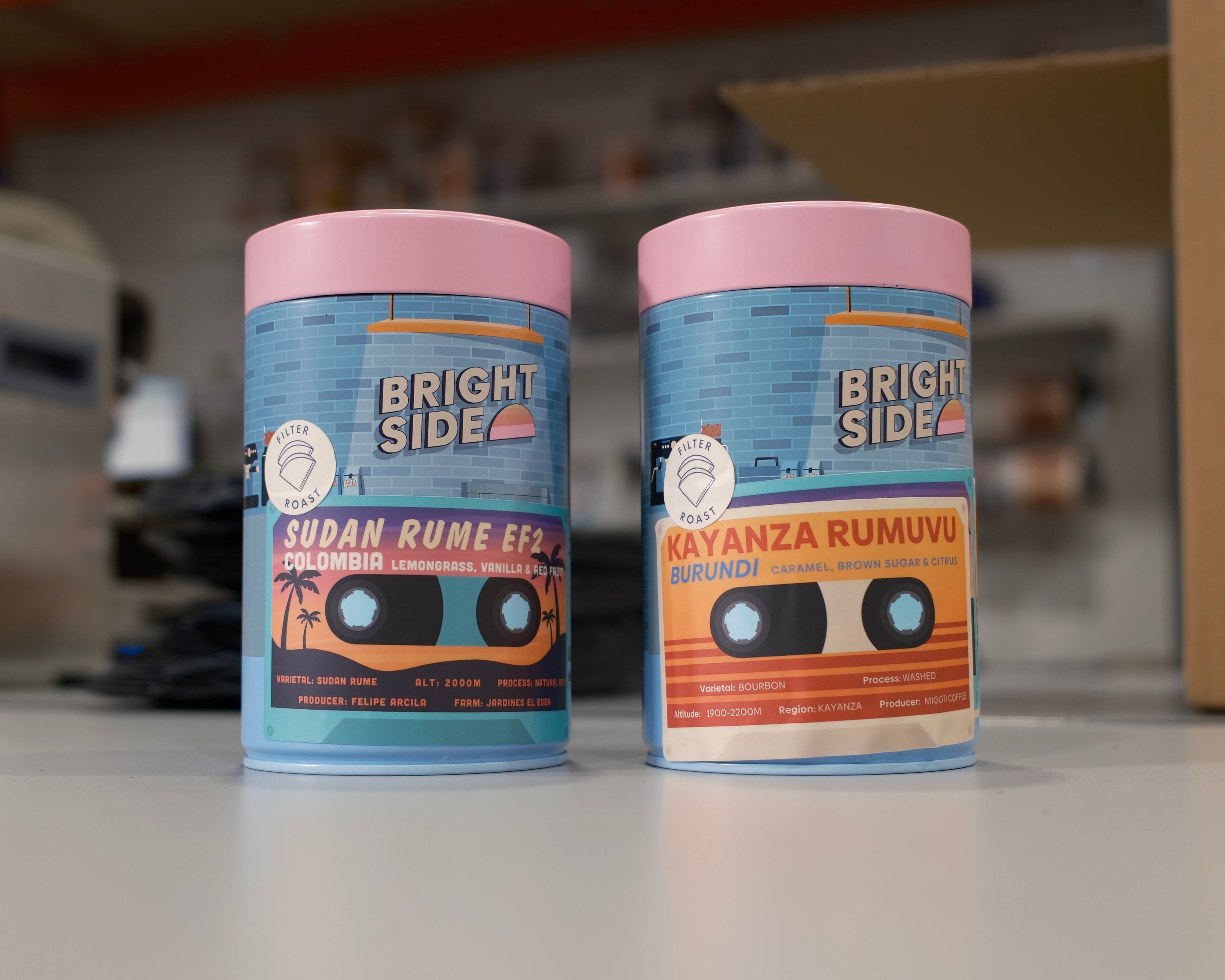 Brightside Coffee Tin Twin Pack