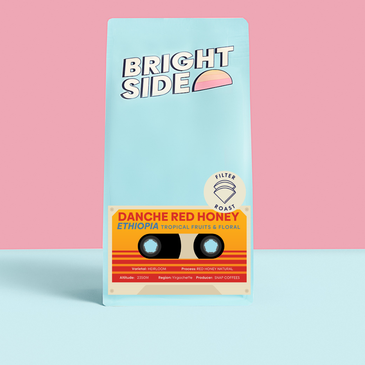 Ethiopia, Danche Red Honey, Filter Roast