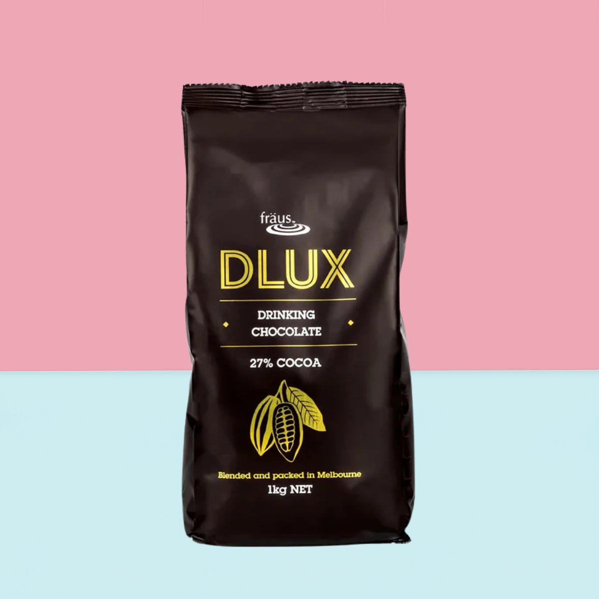 1kg Dlux Drinking Chocolate, 27% Cocoa