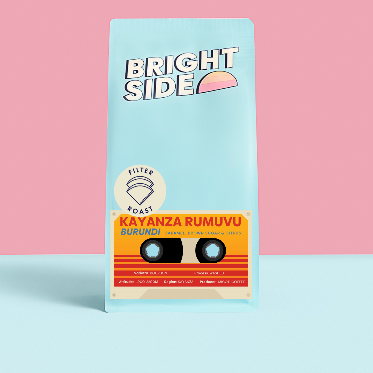 Burundi, Kayanza Rumuvu, Filter Roast