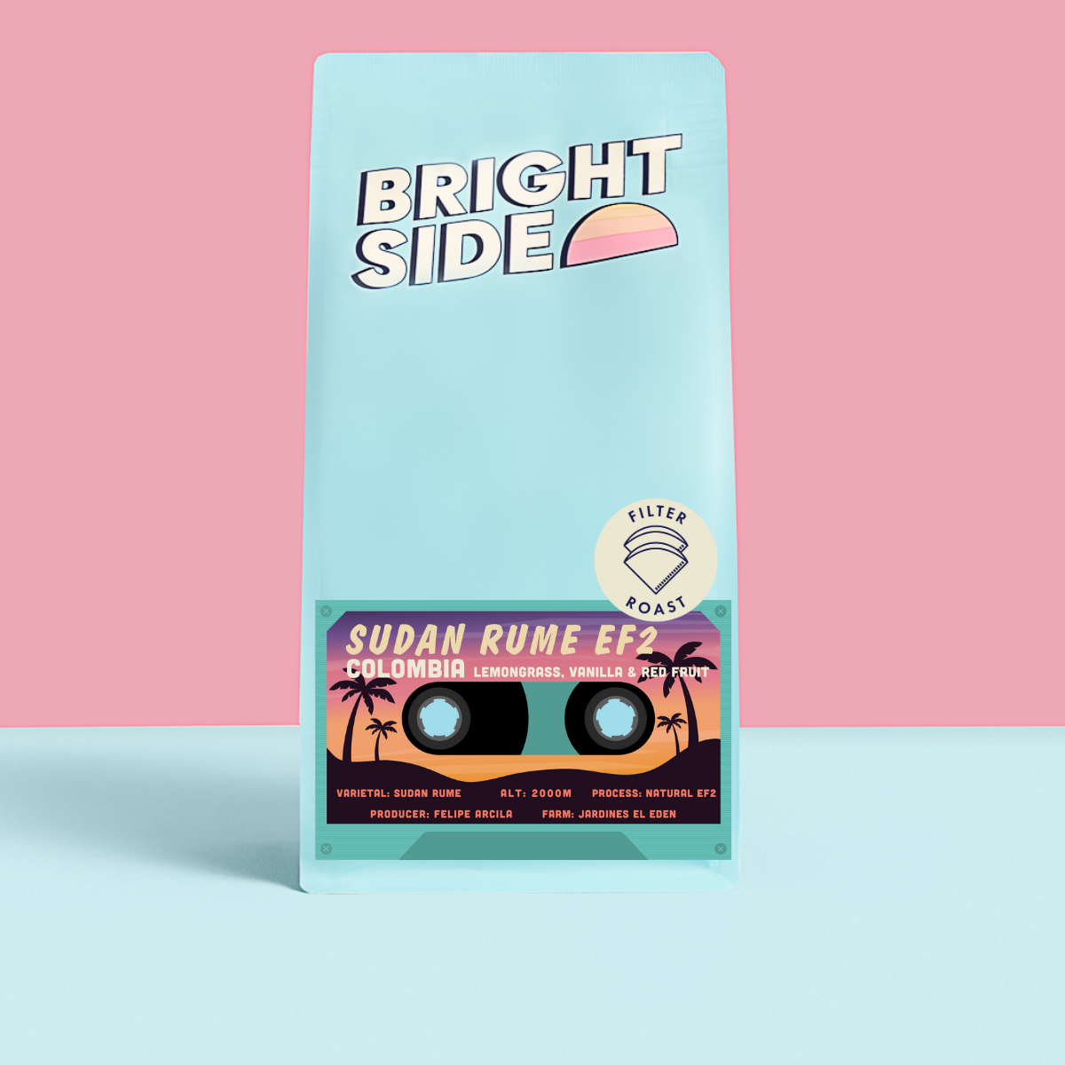 Colombia, Sudan Rume EF2 Natural, Filter Roast